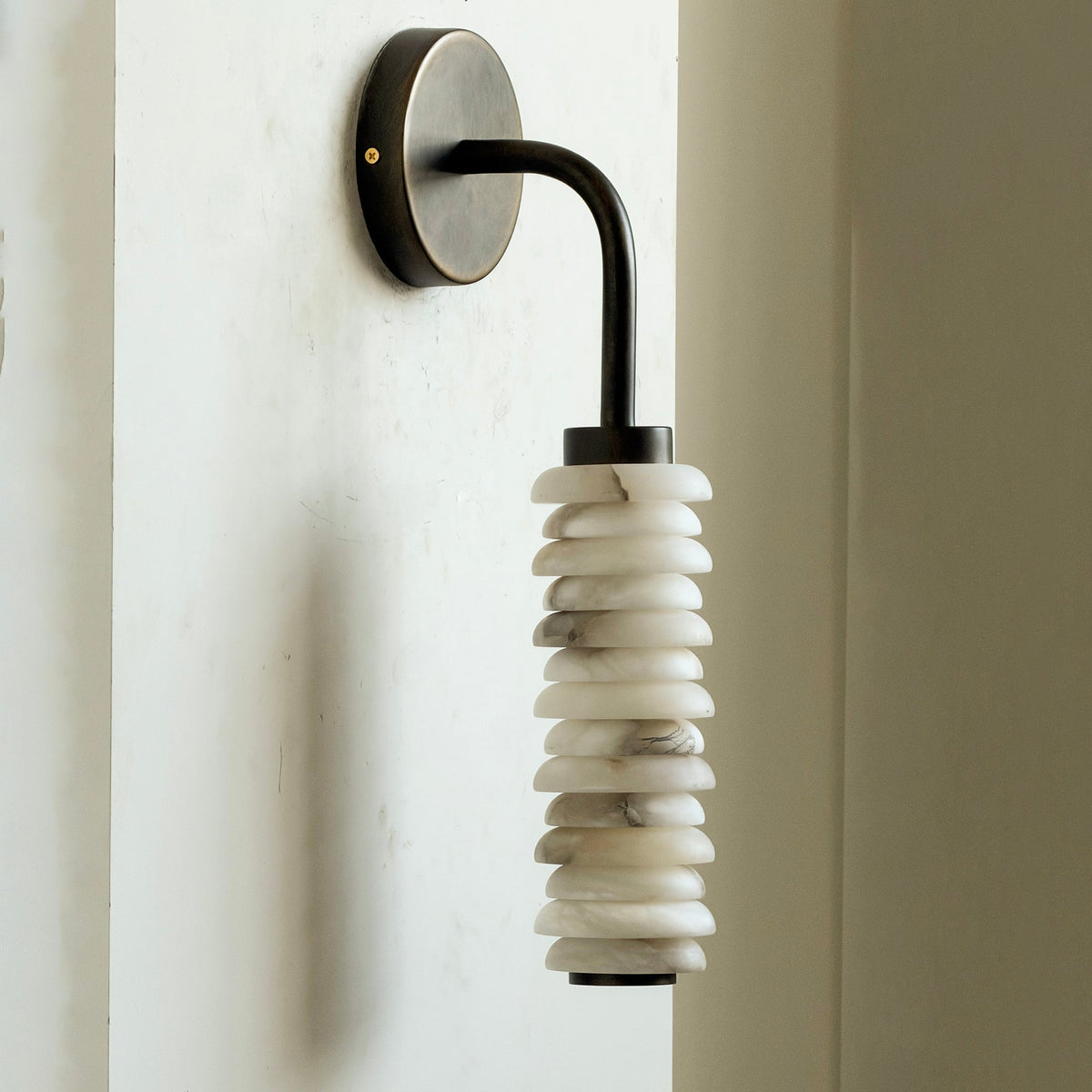 Payson Alabaster Wall Sconce