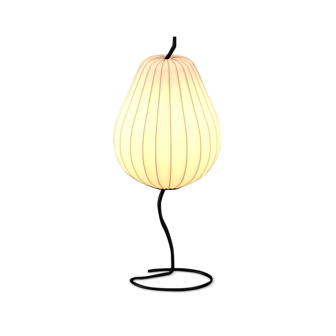 Pear Floor Lamp ∅ 21.7″ x H 41.7″ / Dia 40cm x H 106cm / Black & White / US Plug Floor lamp