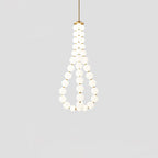 Acrylic Pearl Necklace Chandelier Chandelier