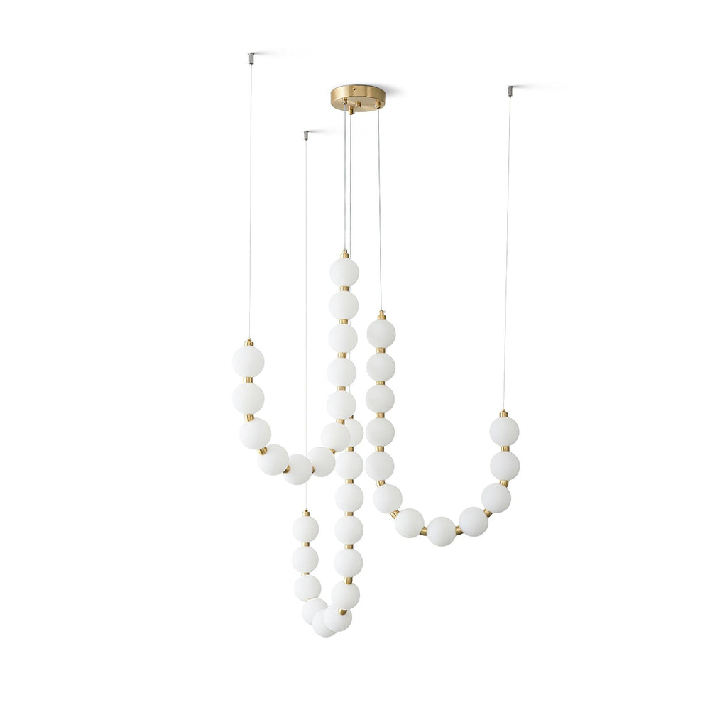 Acrylic Pearl Necklace Chandelier Chandelier