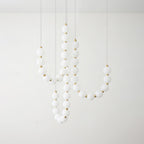 Acrylic Pearl Necklace Chandelier Chandelier