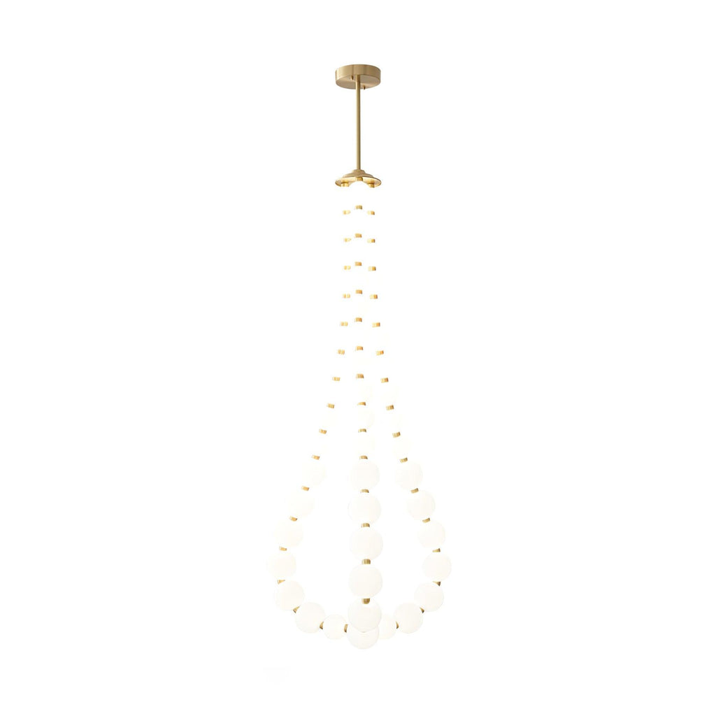 Acrylic Pearl Necklace Chandelier Chandelier