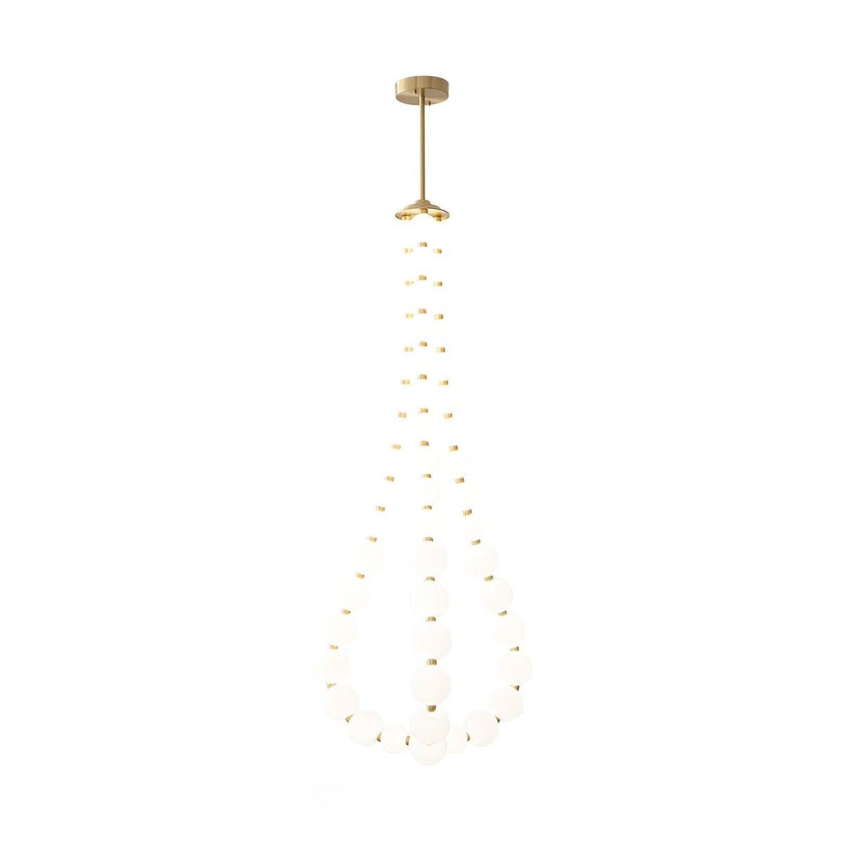 Acrylic Pearl Necklace Chandelier Chandelier
