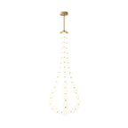 Glass Pearl Necklace Chandelier Chandelier