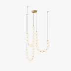 Acrylic Pearl Necklace Chandelier Chandelier