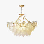 Pearls Glass Chandelier Chandelier