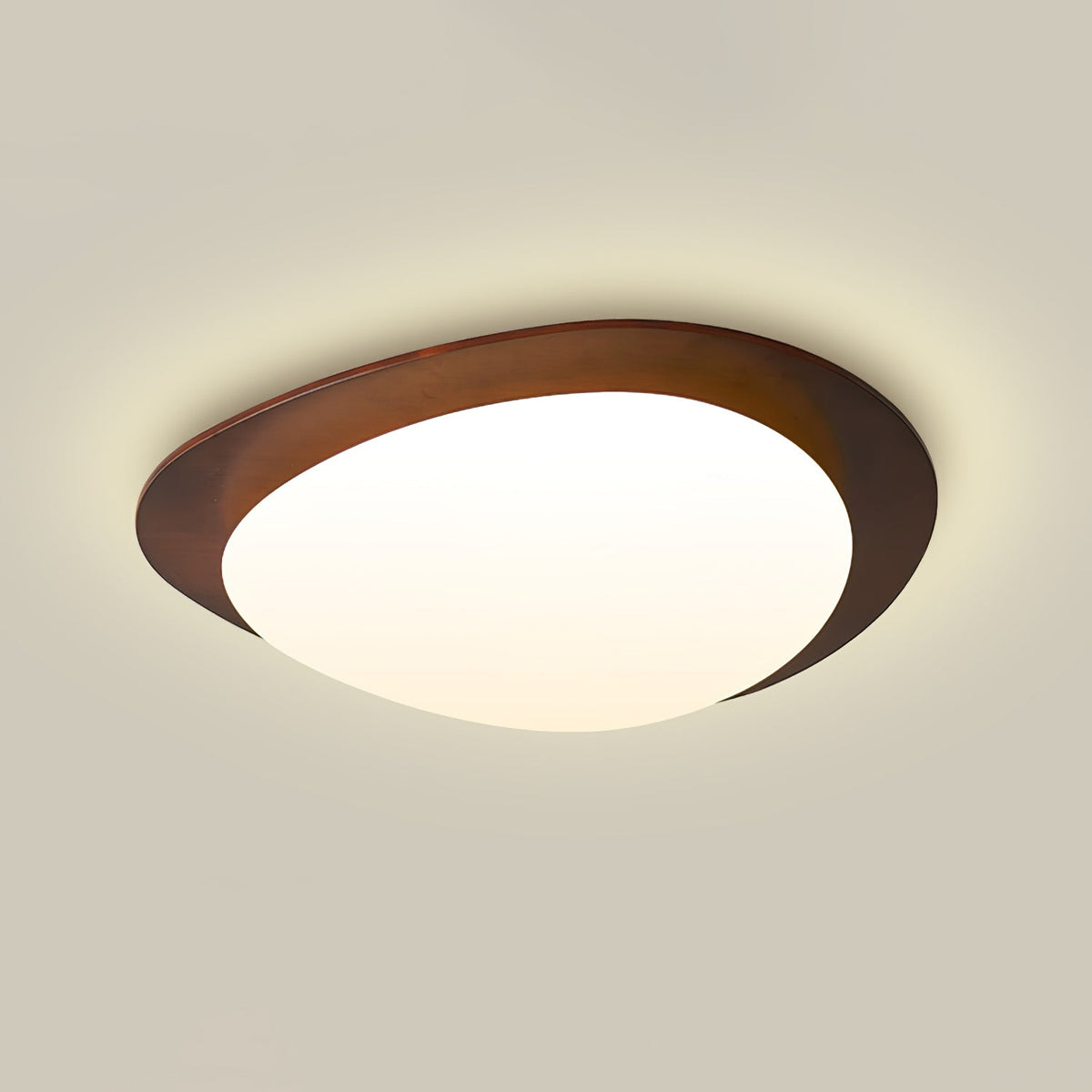 Pebble Walnut Ceiling Light Ceiling lamp