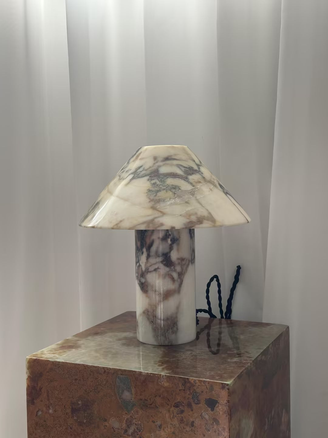 Pillar Stone Table Lamp