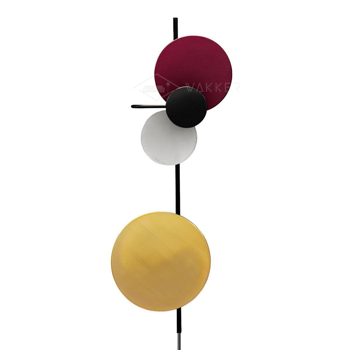 Planet Plug-in Wall Lamp ? 7.1″ X H 21.7″ / Dia 18cm X H 55cm / Plum / US Plug Wall lamp