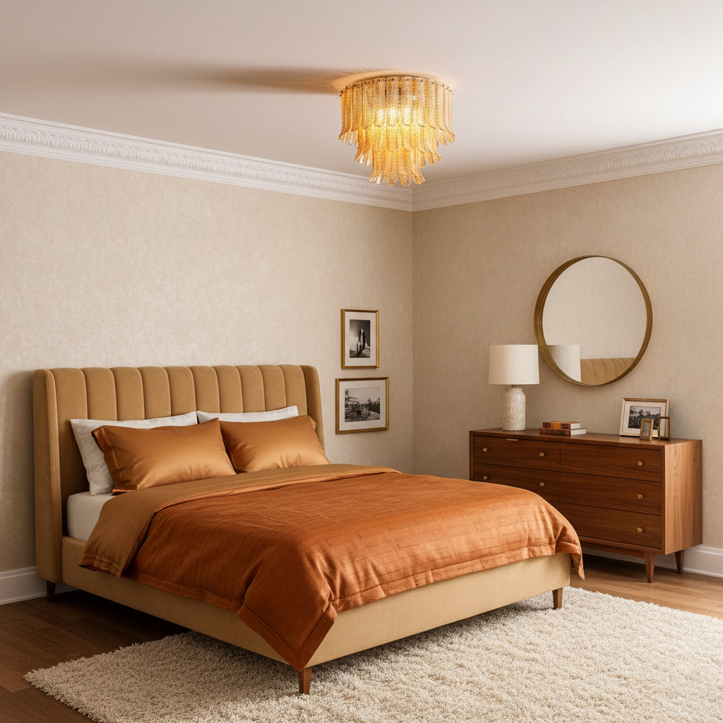 Plume Glass Ceiling Light