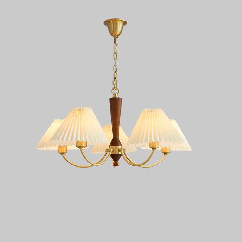 Polina Chandelier 5 heads ? 31.4″ x H 13.7″ / Dia 80cm x H 35cm Chandelier