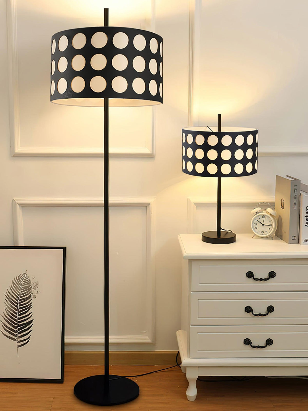 Polka Arc Fabric Floor Lamp Floor lamp