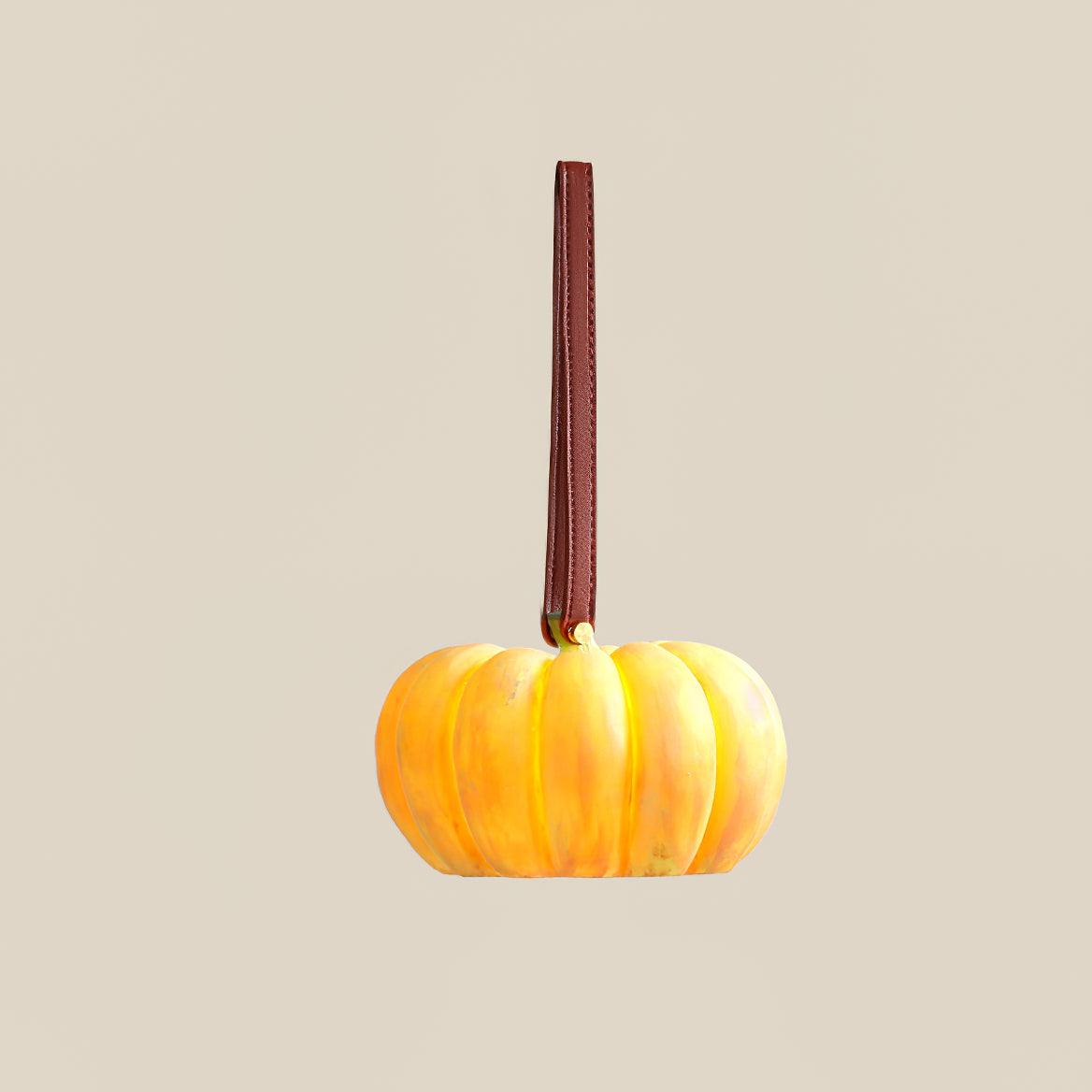 Portable Pumpkin Built-in Battery Table Lamp Portable ∅ 7.1″ x H 4.7″ / Dia 18cm x H 12cm / Yellow / USB Table lamp