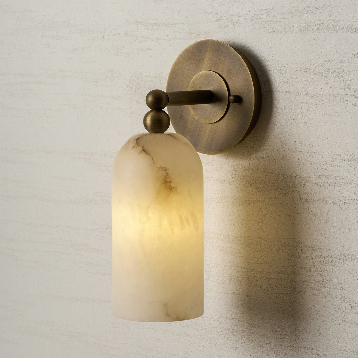 Pratt Alabaster Wall Sconce