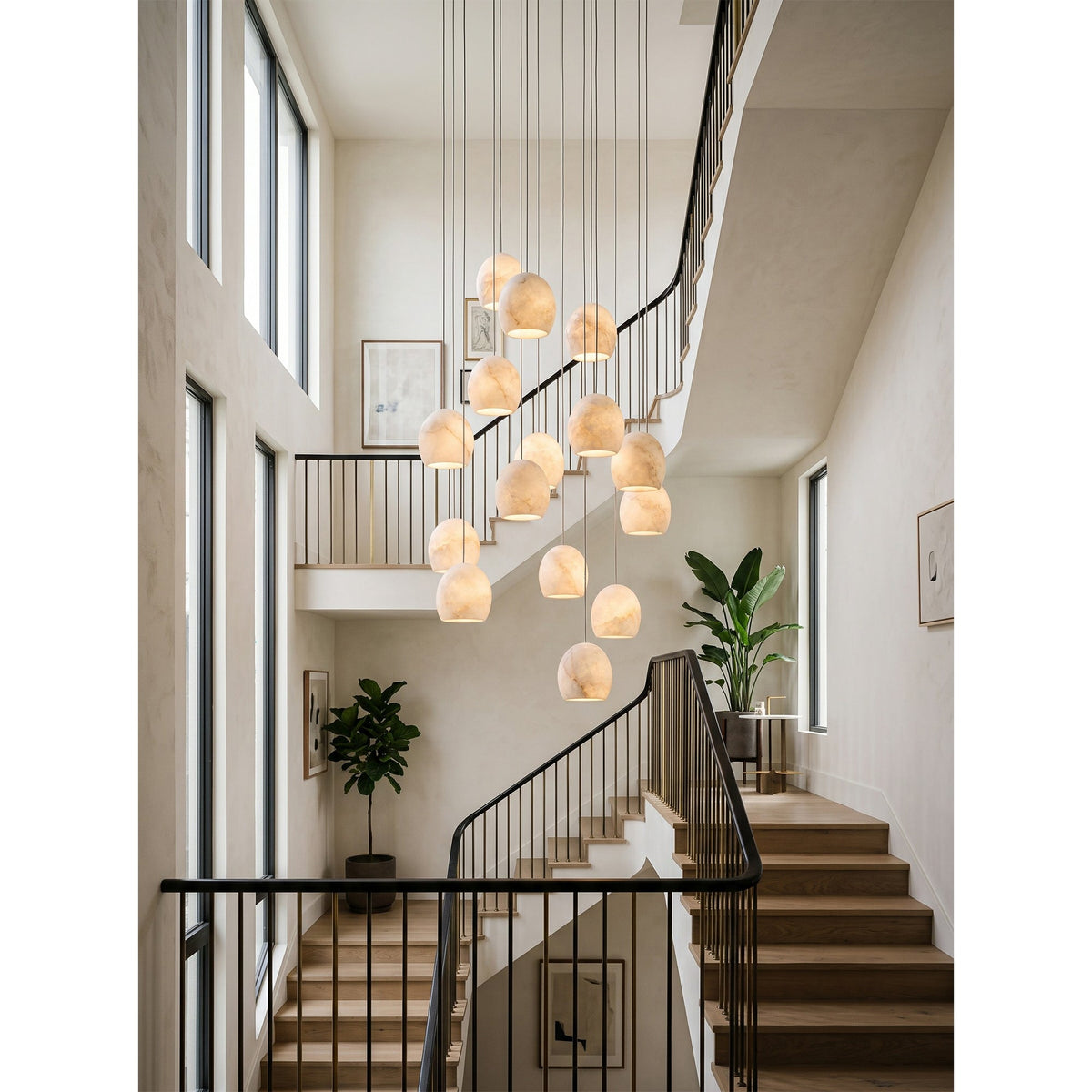 Arica Alabaster Chandelier