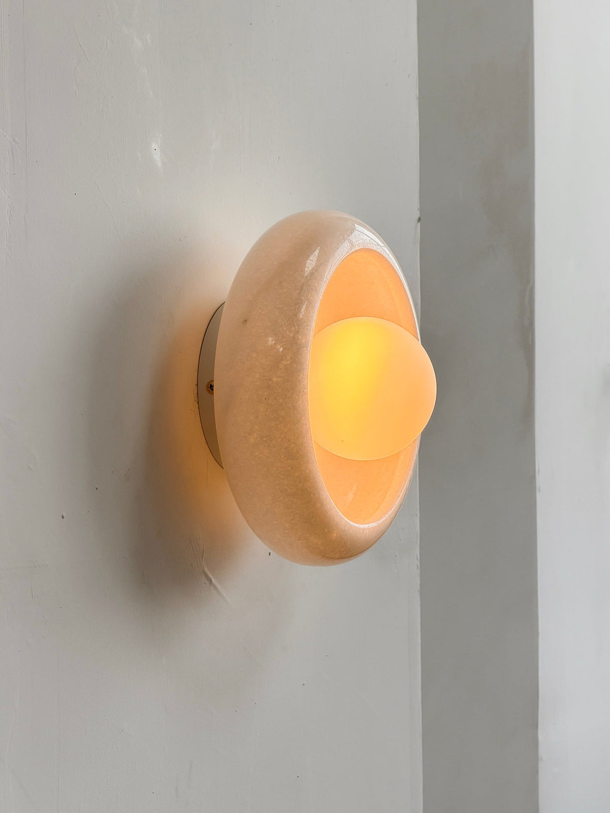 Eclipse Marble Wall Sconce