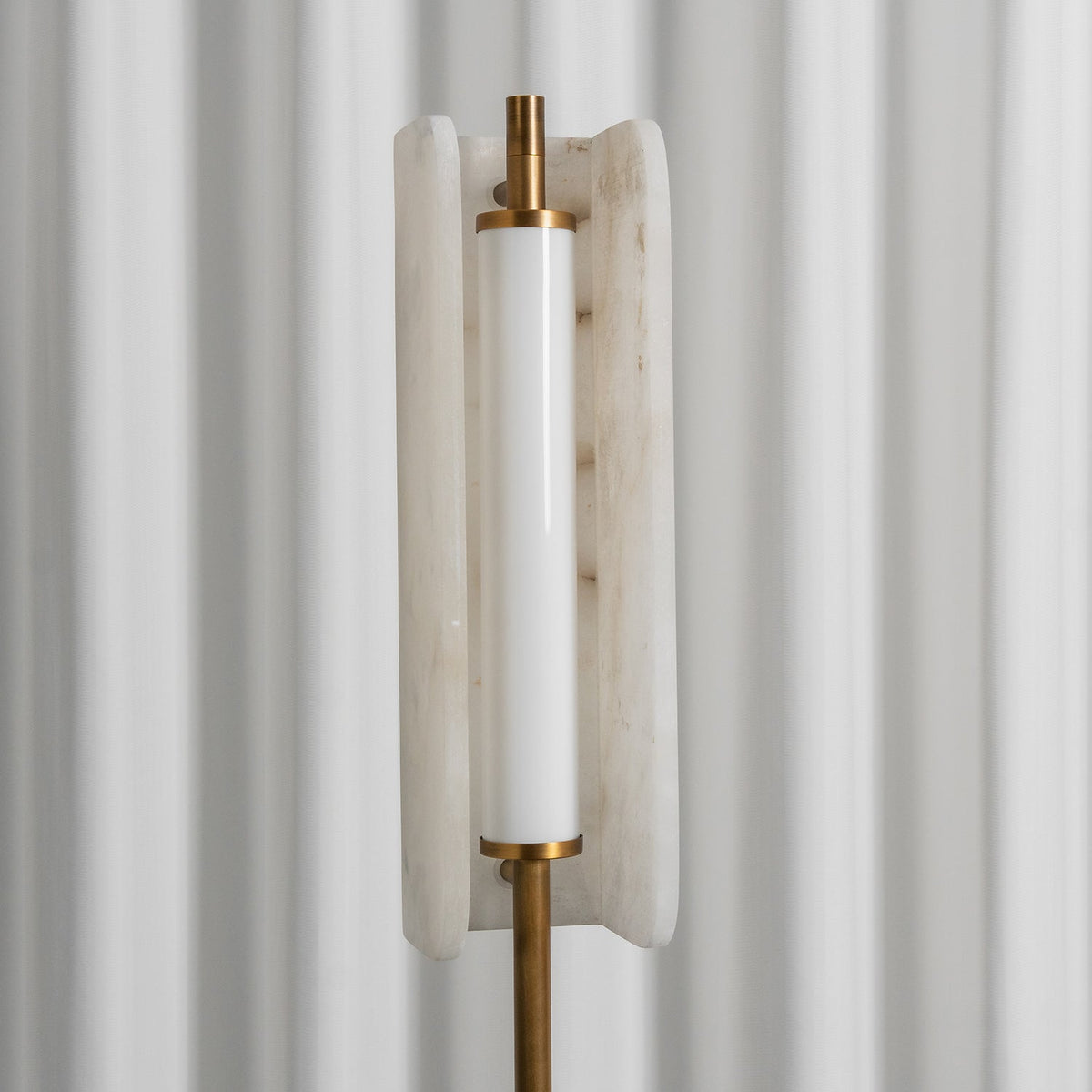 Years Alabaster Floor Lamp