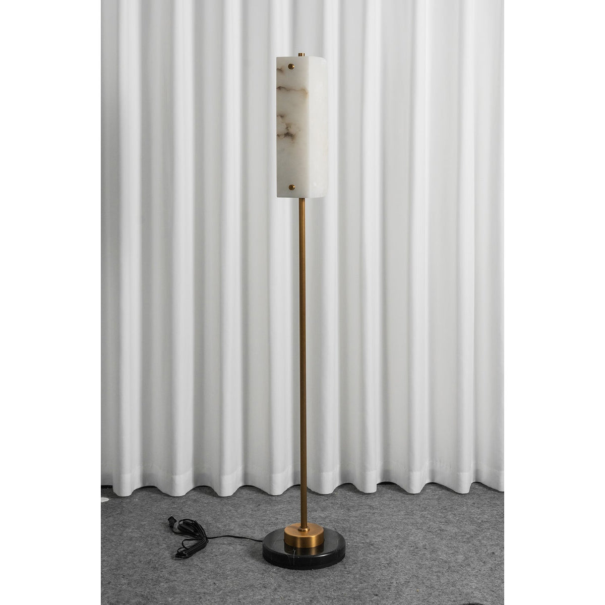 Years Alabaster Floor Lamp