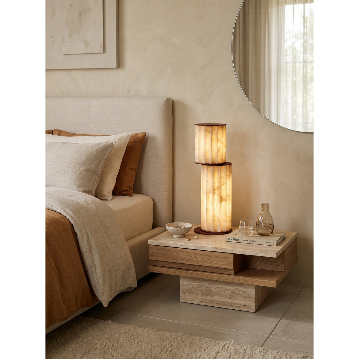 Apadana Alabaster Table Lamp