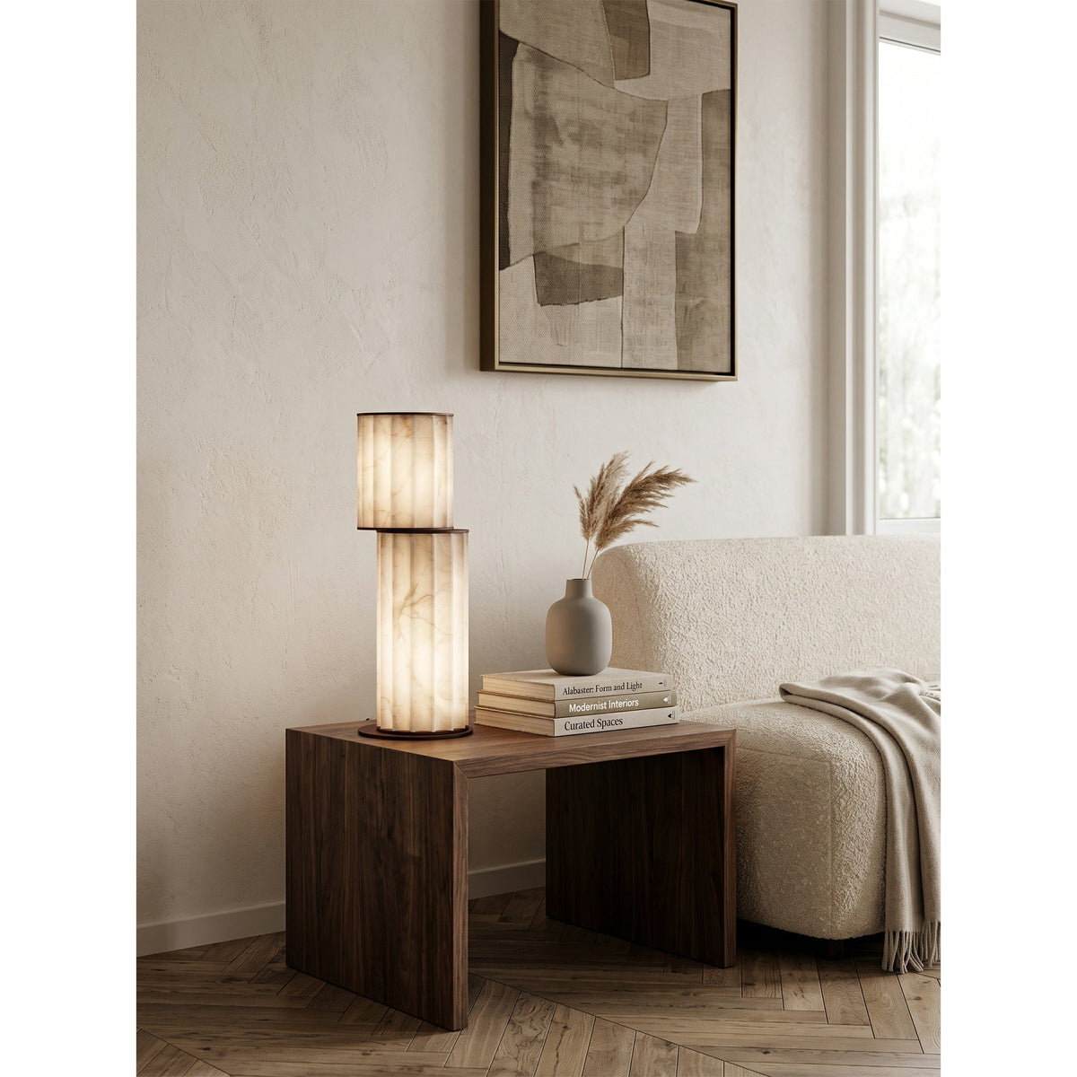 Apadana Alabaster Table Lamp