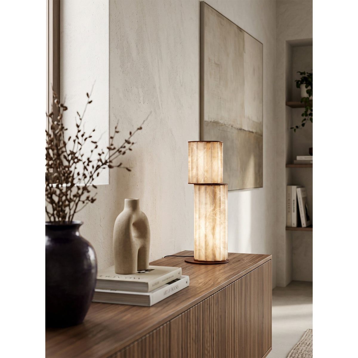 Apadana Alabaster Table Lamp