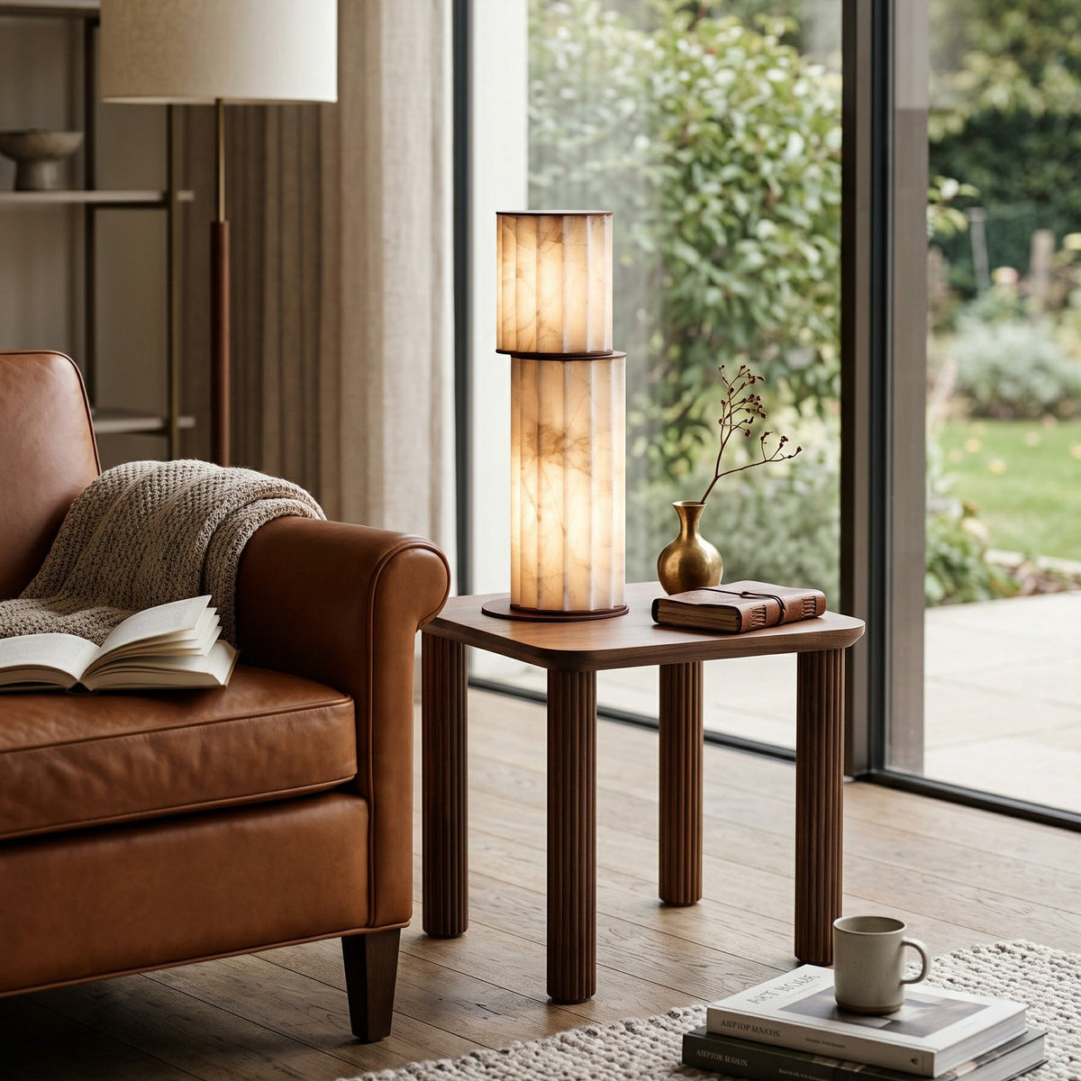 Apadana Alabaster Table Lamp