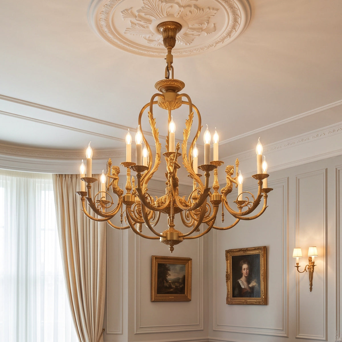 Arundel Classical Angel Chandelier