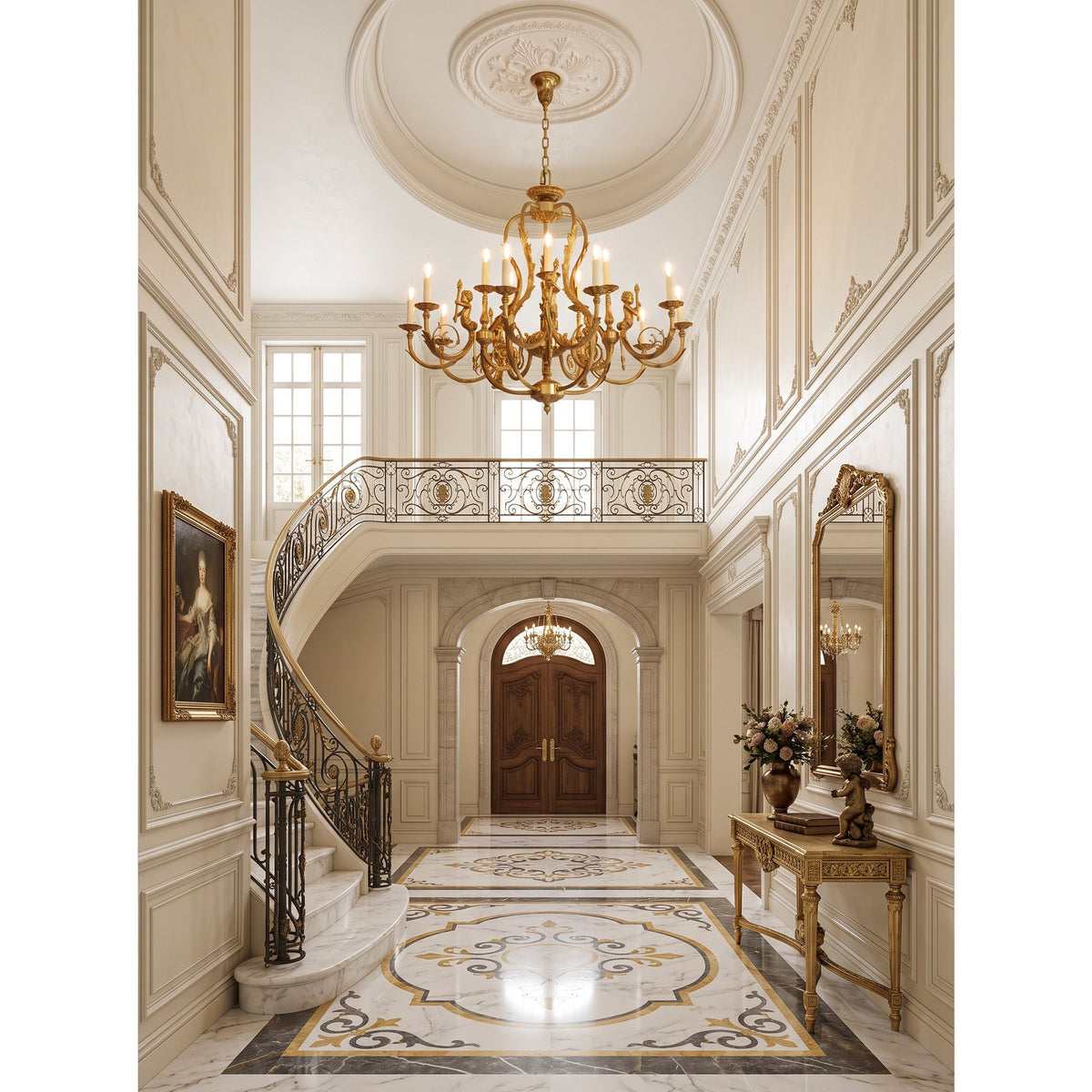 Arundel Classical Angel Chandelier