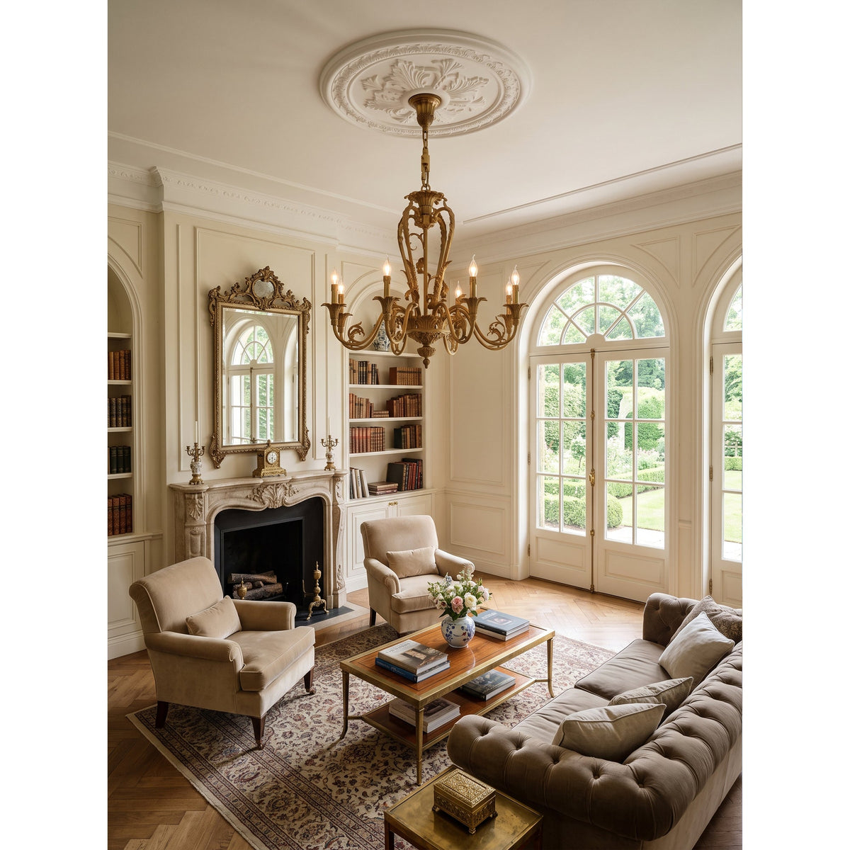 Arundel Open Cage Chandelier