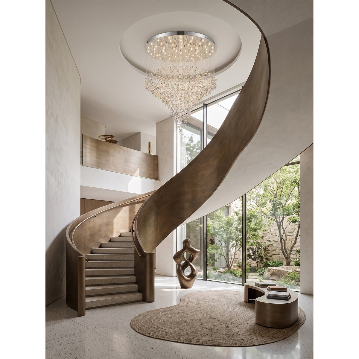 Athena Butterfly Crystal Chandelier