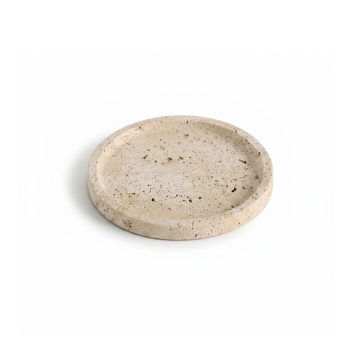 Atoll Stone Round Tray