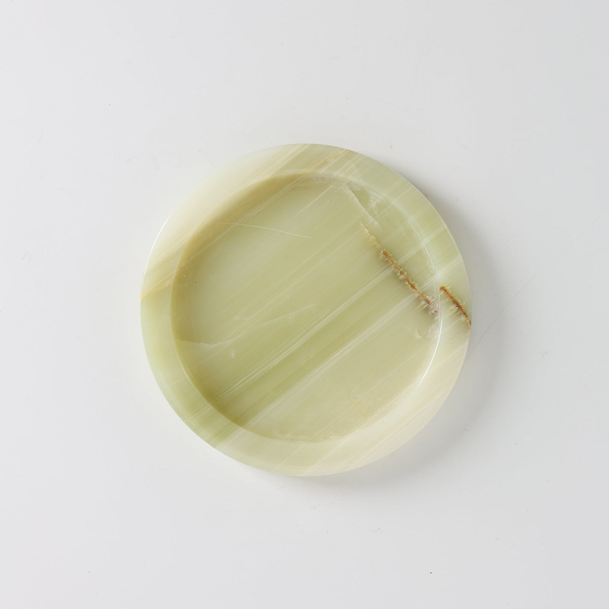 Atoll Stone Round Tray