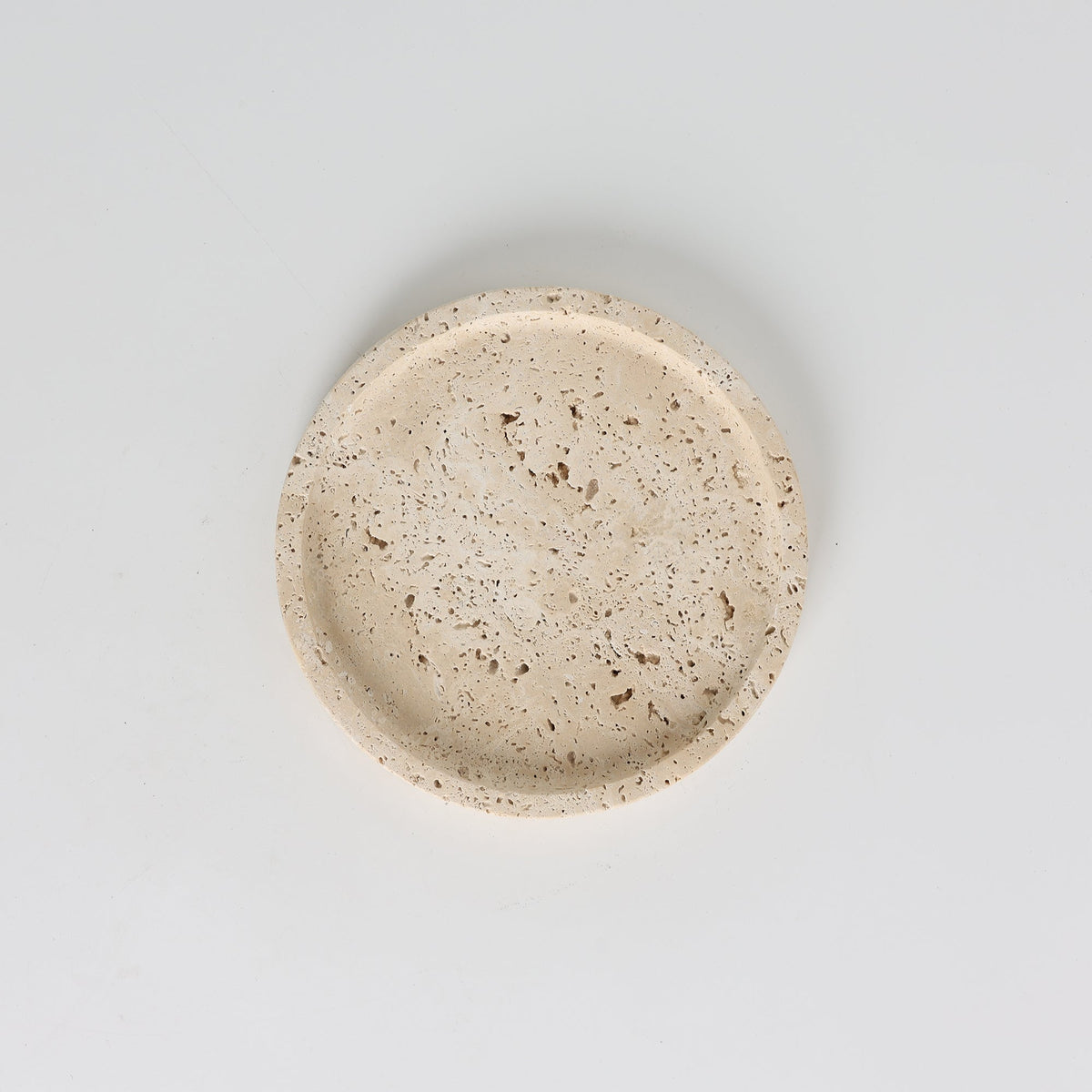 Atoll Stone Round Tray