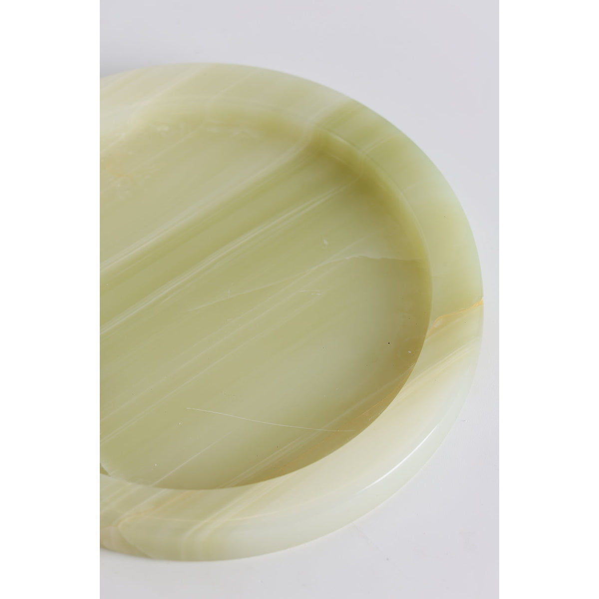 Atoll Stone Round Tray
