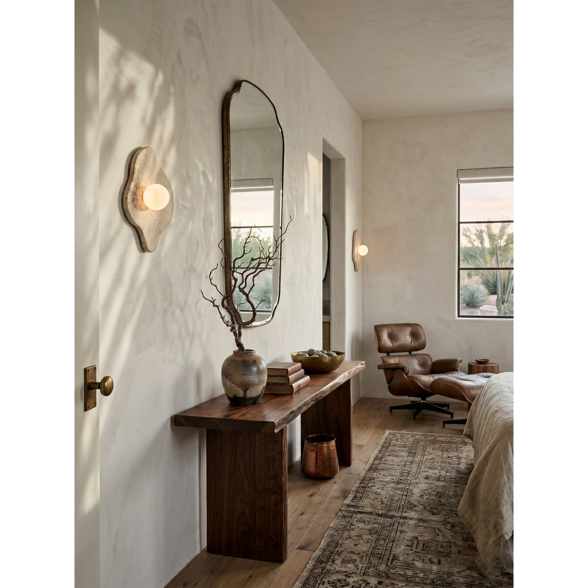 Blob Marble Wall Sconce