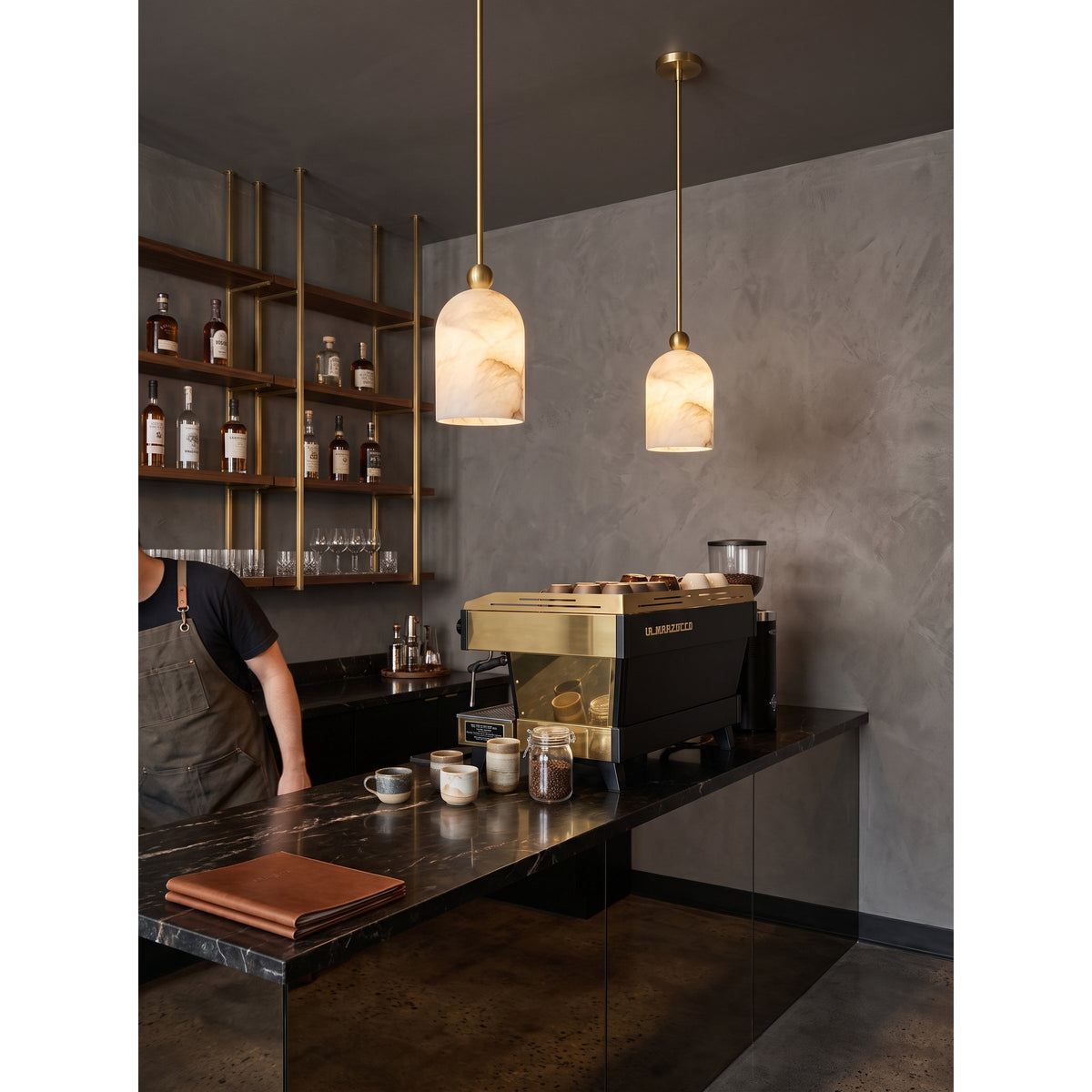 Bombelles Alabaster Pendant Lamp