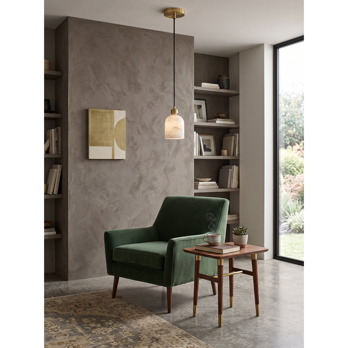 Bombelles Alabaster Pendant Lamp
