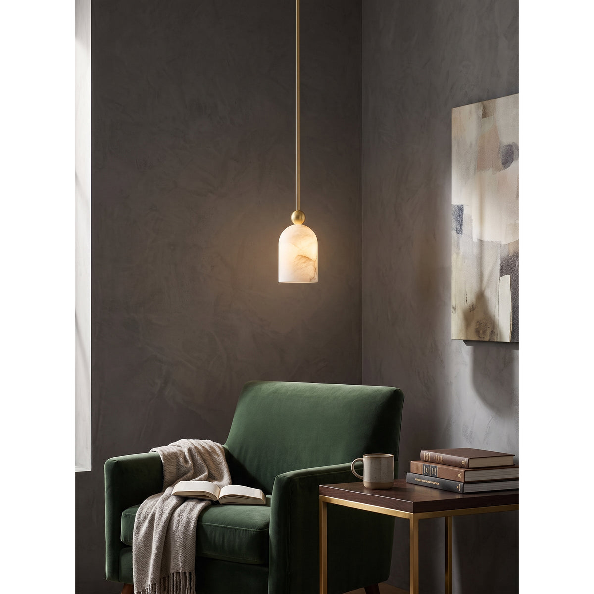 Bombelles Alabaster Pendant Lamp