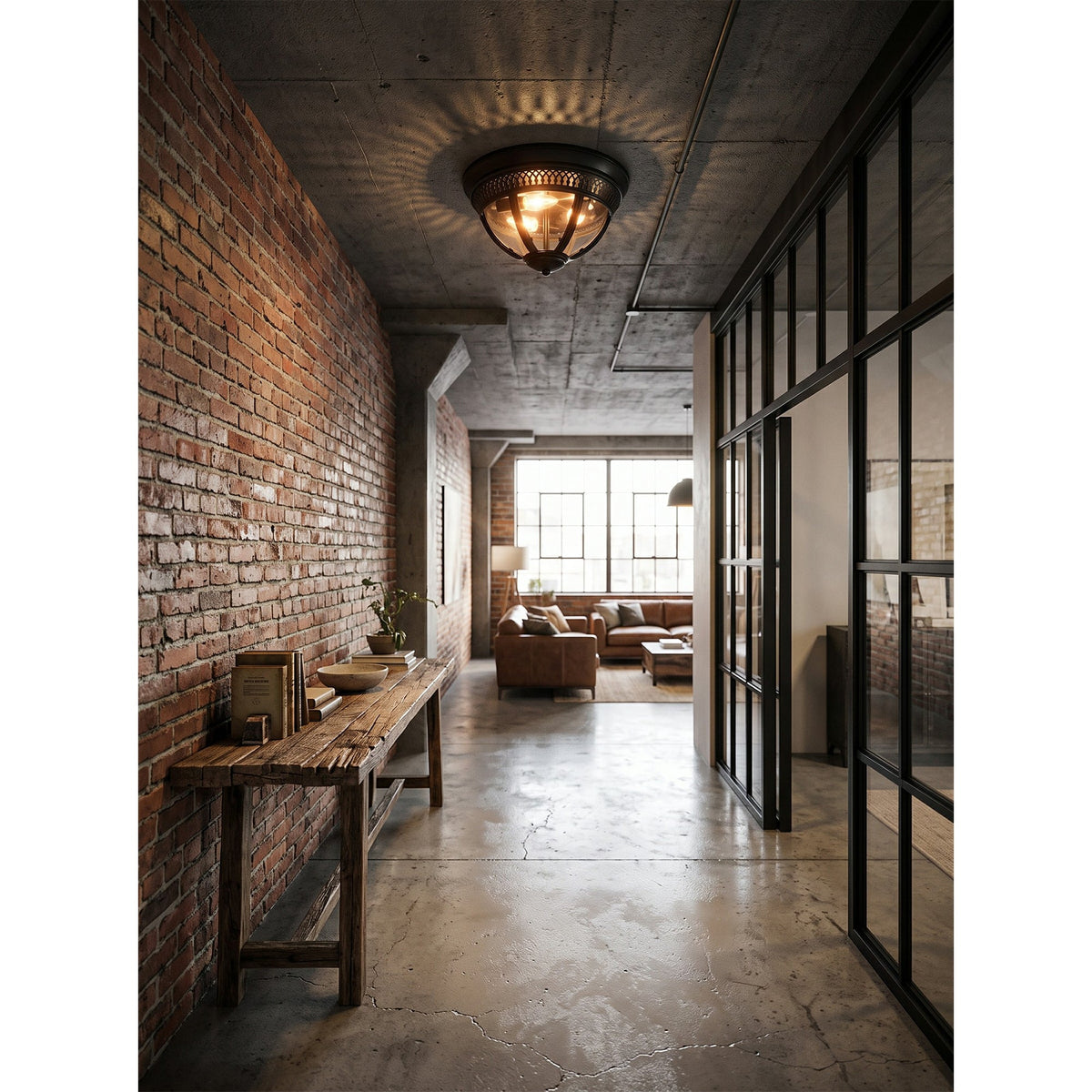 Brelmont Flush Mount Ceiling Light