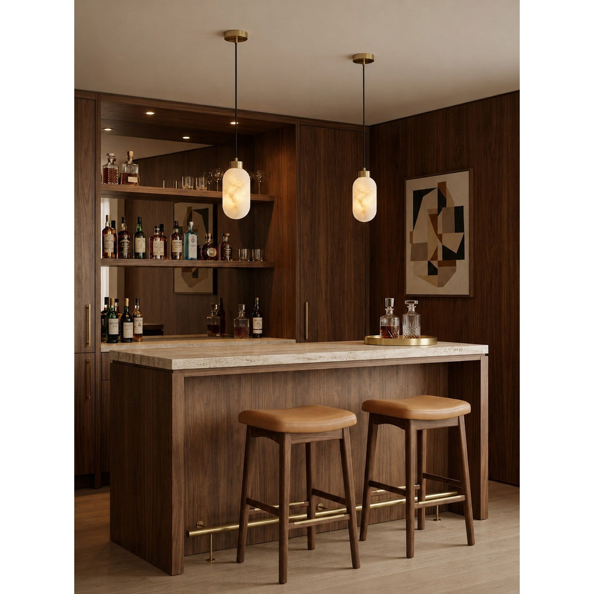 Caldris Alabaster Pendant Lamp