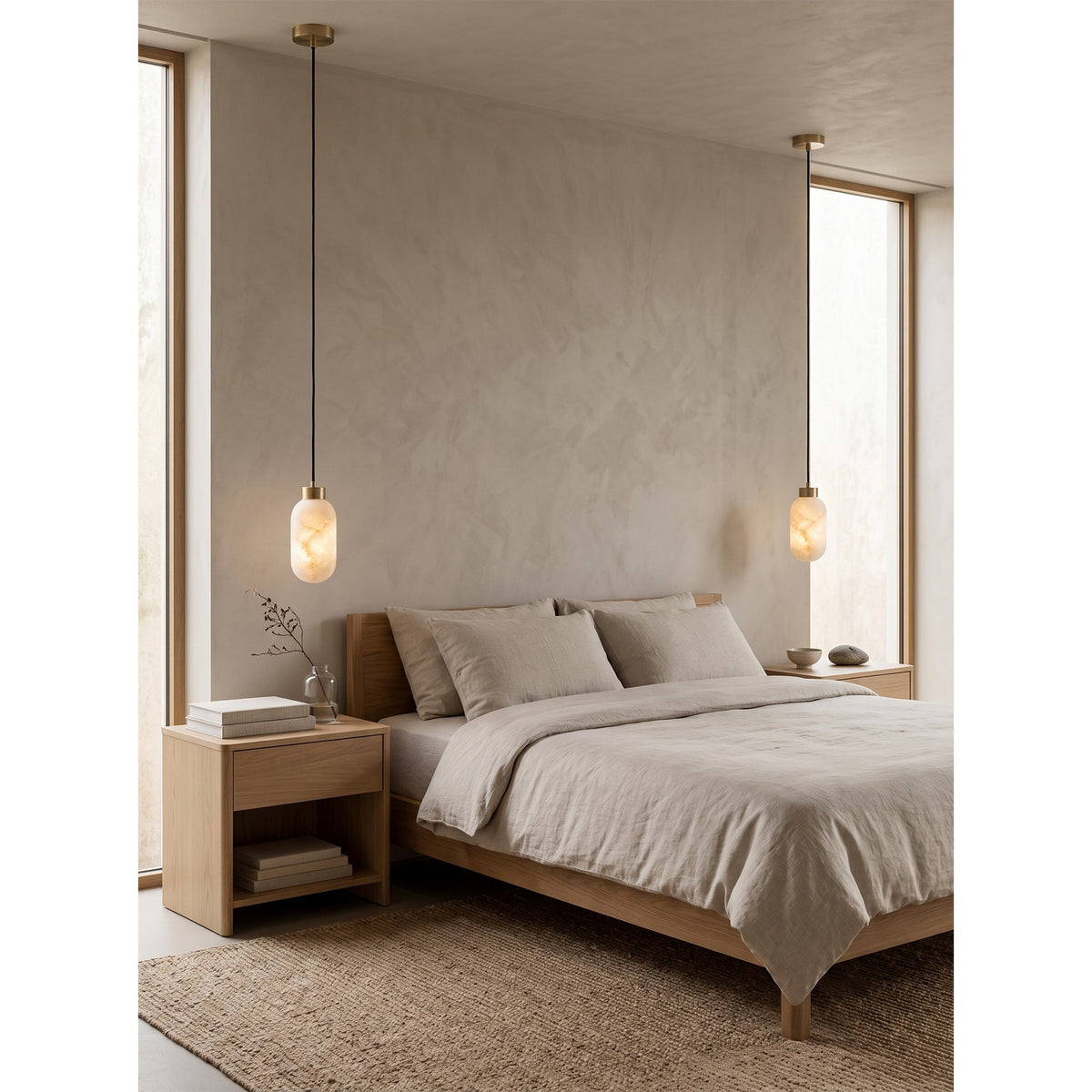 Caldris Alabaster Pendant Lamp
