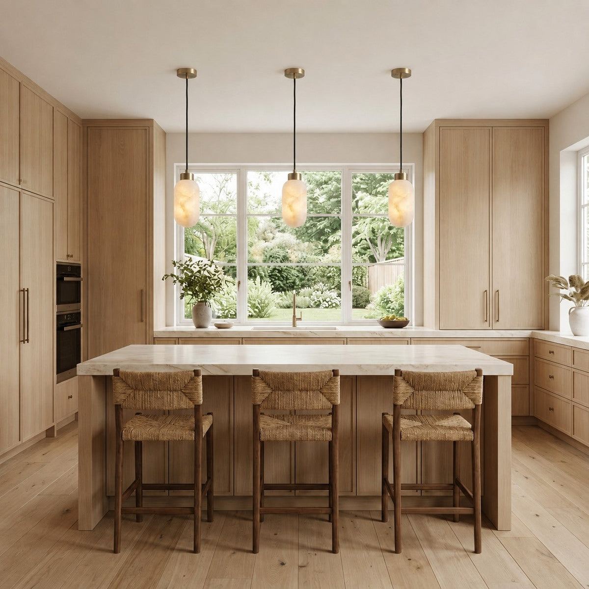 Caldris Alabaster Pendant Lamp