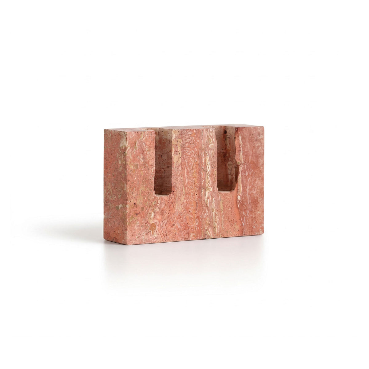 Canyon Marble Double Candle Holder