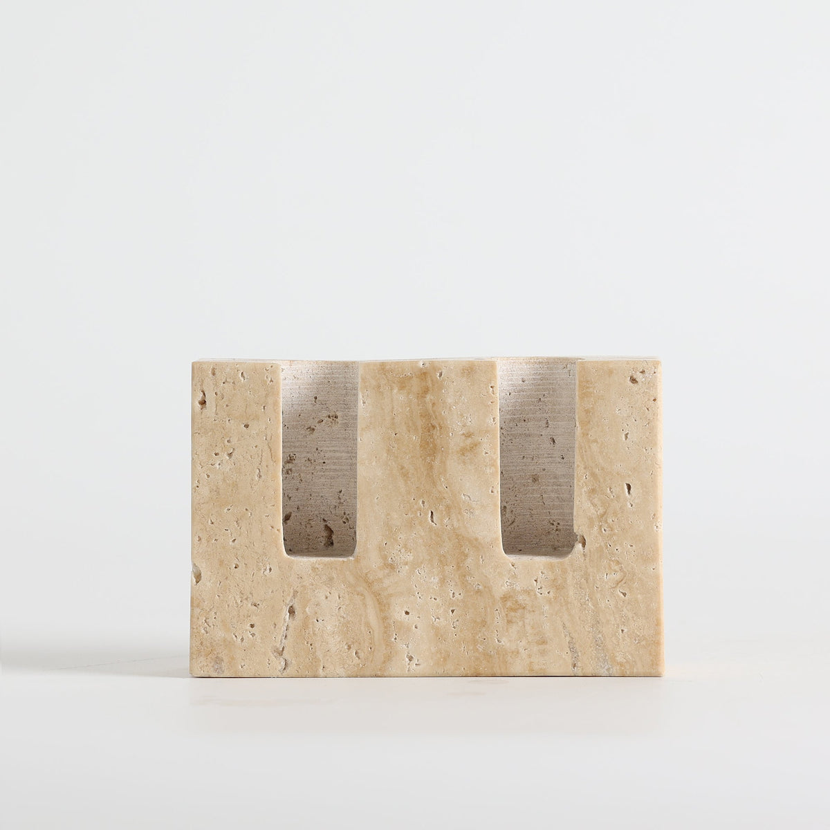Canyon Marble Double Candle Holder