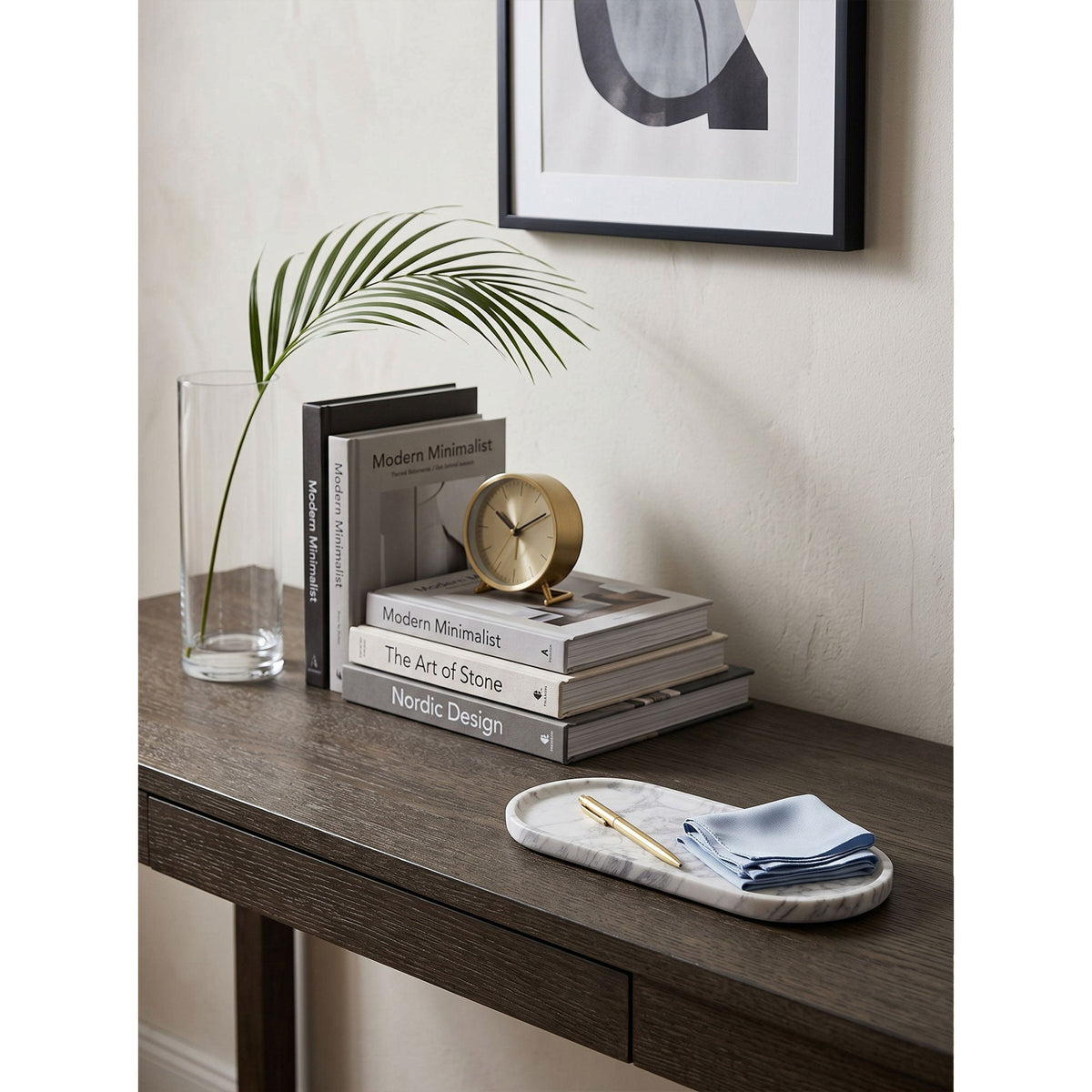 Carmel Marble Vanity Tray