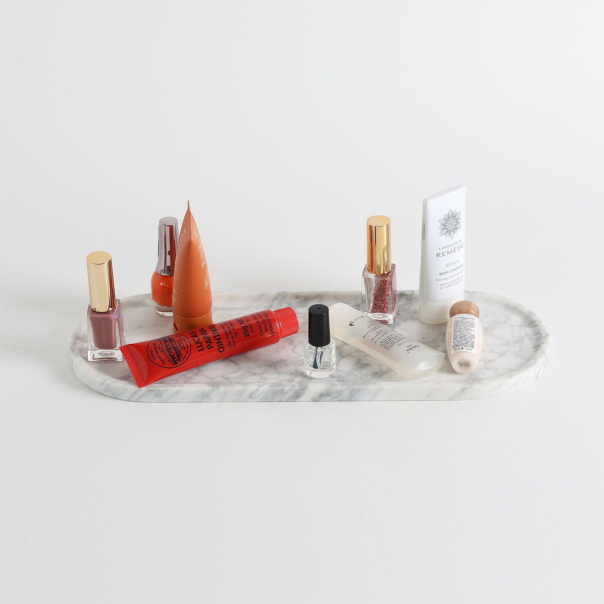 Carmel Marble Vanity Tray