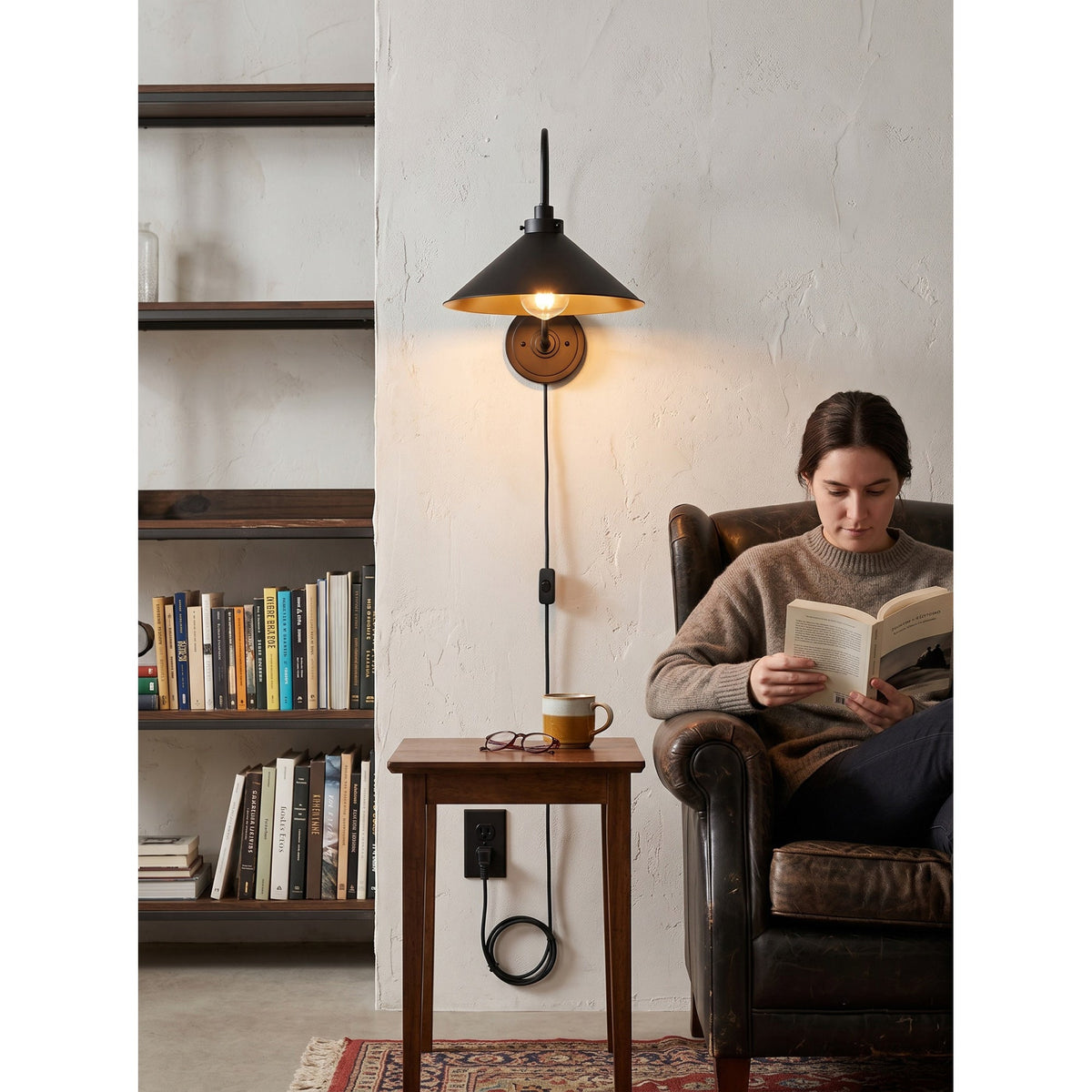 Clivedon Plug-in Wall Sconce