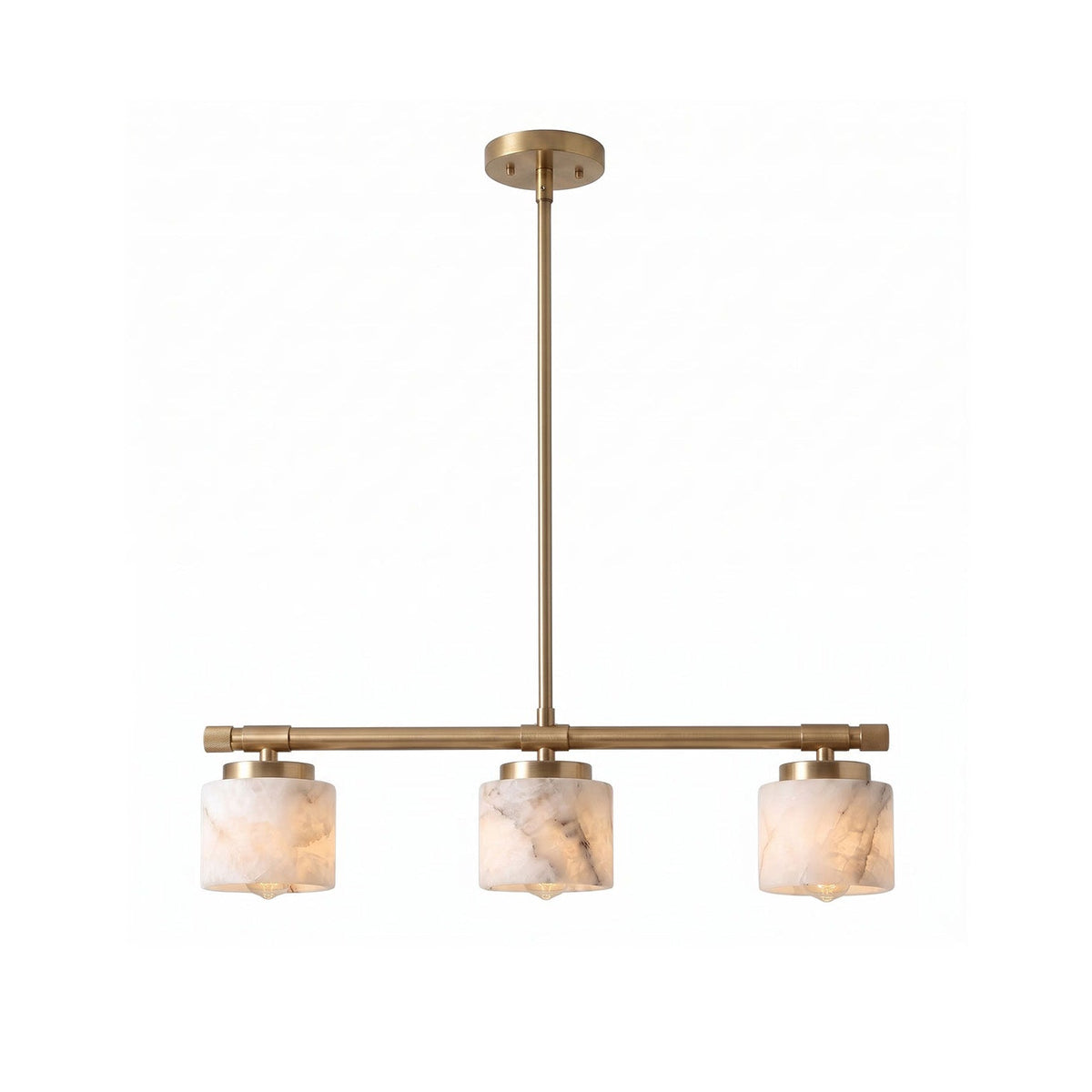 Devon Linear Alabaster Pendant Lamp
