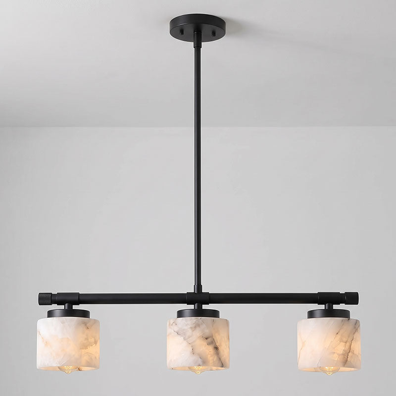 Devon Linear Alabaster Pendant Lamp