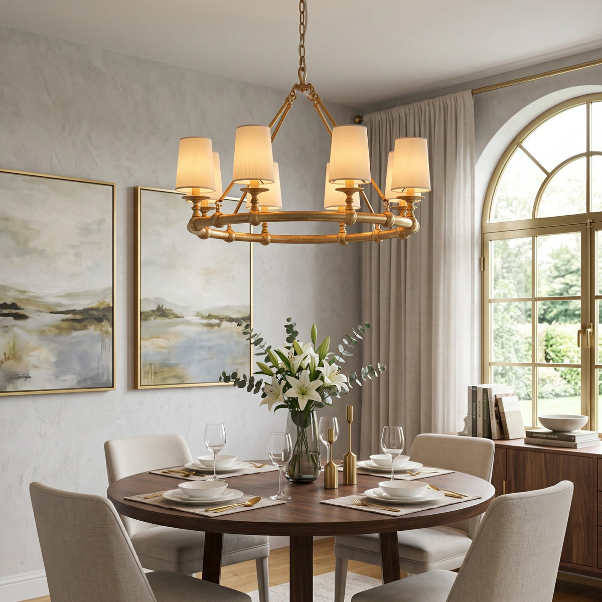 Devon Round Chandelier